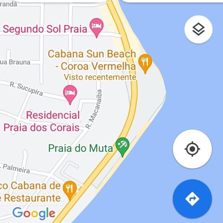 Apto 300Mt Praia Coroa Vermelha Santa Cruz Cabrália Exterior photo